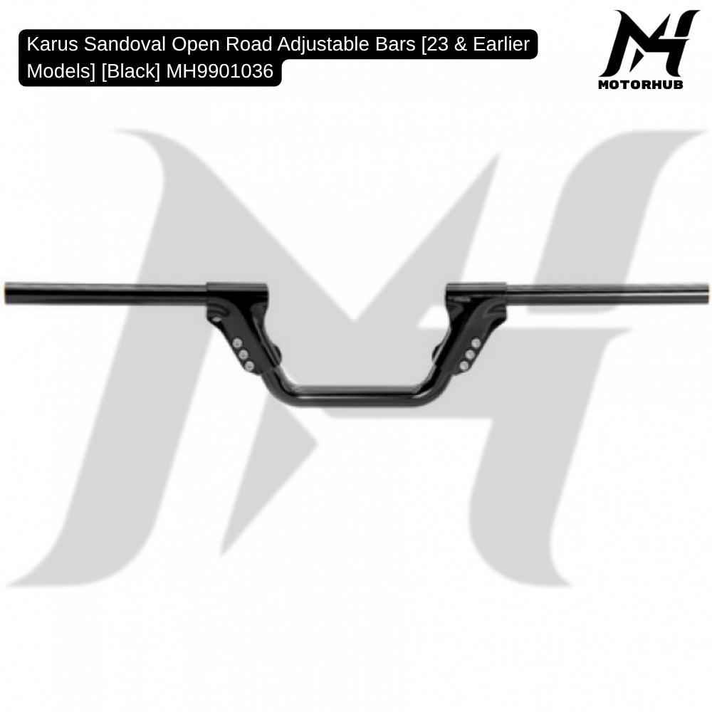 Karus Sindopal Open Road Adjustable Bars [23 & Earlier Models] [Black] MH9901036