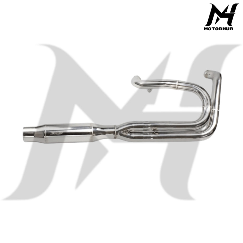 Stainless Steel 2 in 1 Exhaust Pipe for Harley 06-17 Dyna Wide Glide Street Bob MH7700353