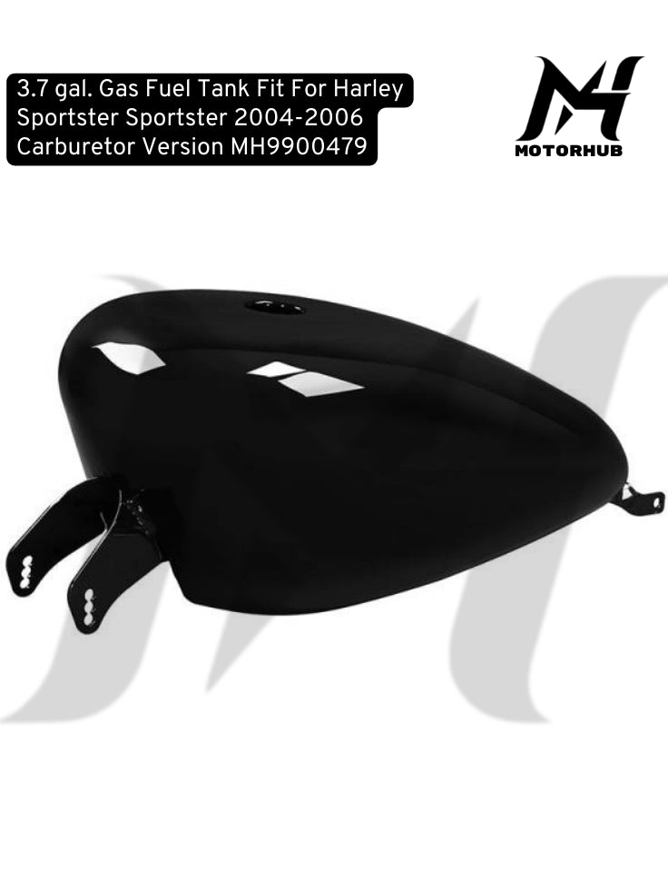 3.7 Gallon Gas Fuel Tank Fit For Harley Sportster Sportster 2004-2006 Carburetor Version MH9900479