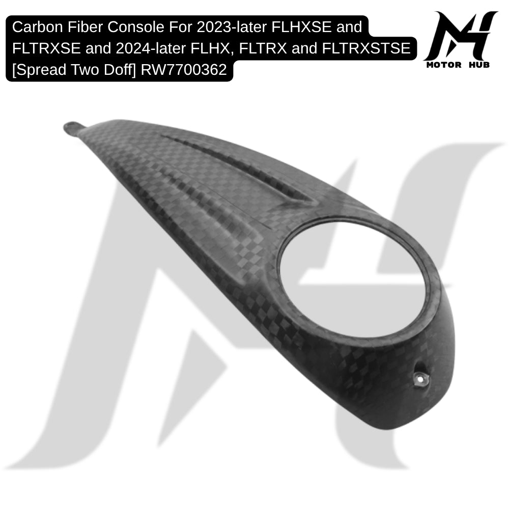 Carbon Fiber Console For 2023-later FLHXSE and FLTRXSE and 2024-later FLHX, FLTRX and FLTRXSTSE [Spread Two Doff] RW7700362
