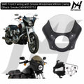 SMK Front Fairing with Smoke Windshield 49mm Clamp [Black-Smoke] MH9900752