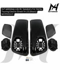 5x7 Saddlebags Lids W/ Speakers For Harley Touring Electra Street 14-23 [Black] MH9900221