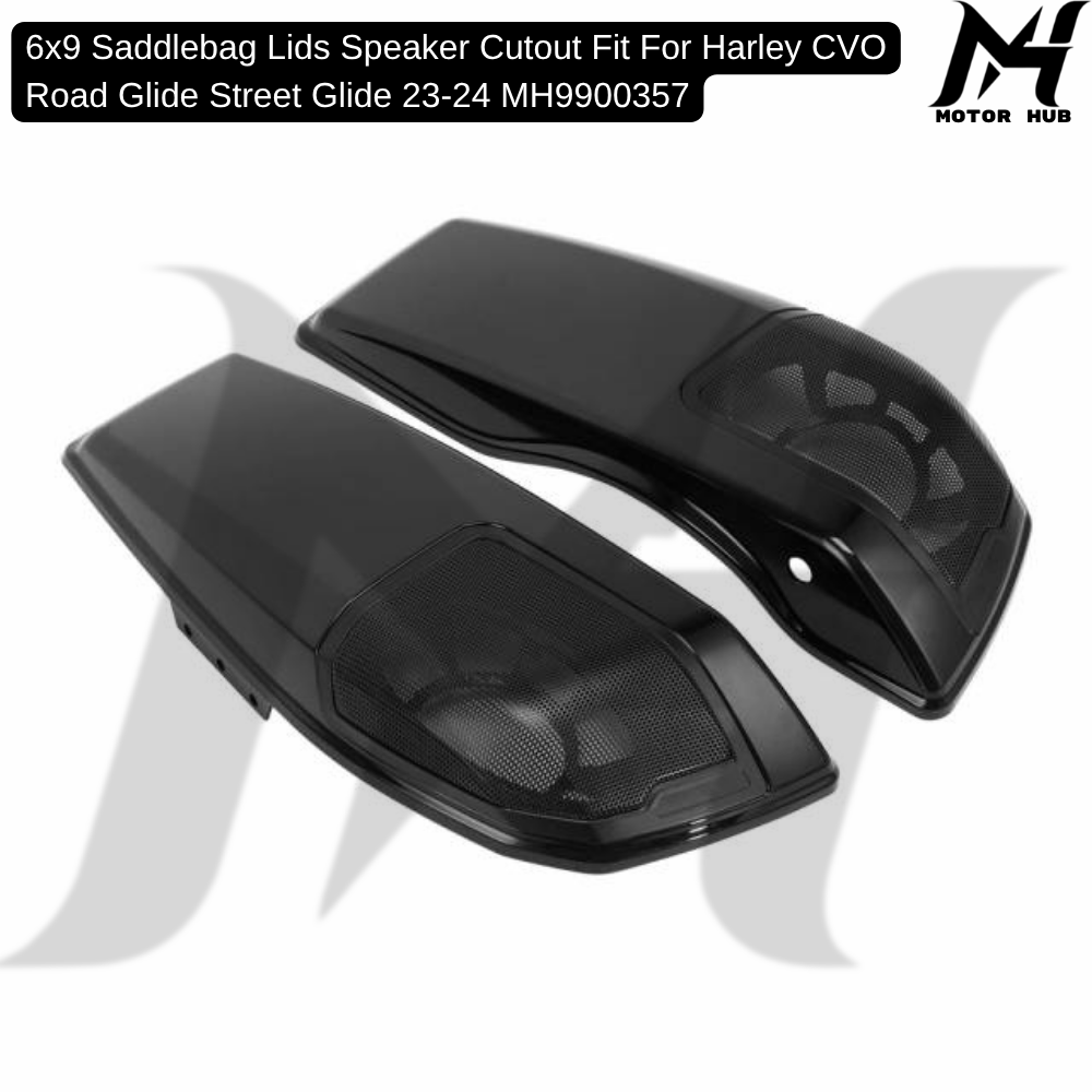 6x9 Saddlebag Lids Speaker Cutout Fit For Harley CVO Road Glide Street Glide 23-24 MH9900357