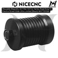 Reusable Magnetic Oil Filter Kit For Harley Road King Tri Electra Street Glide Ultra Limited [Black] MH7700366
