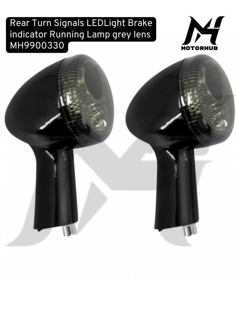 Rear Turn Signals LEDLight Brake indicator Running Lamp grey lens MH9900330