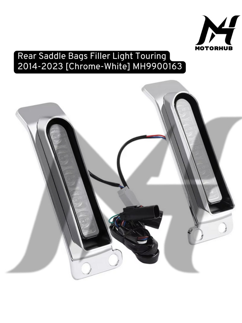 Rear Saddle Bags Filler Light Touring 2014-2023 [Chrome-White] MH9900163