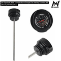 Oil Dipstick With Temperature Gauge For Harley Touring M8 [Black] MH9900632