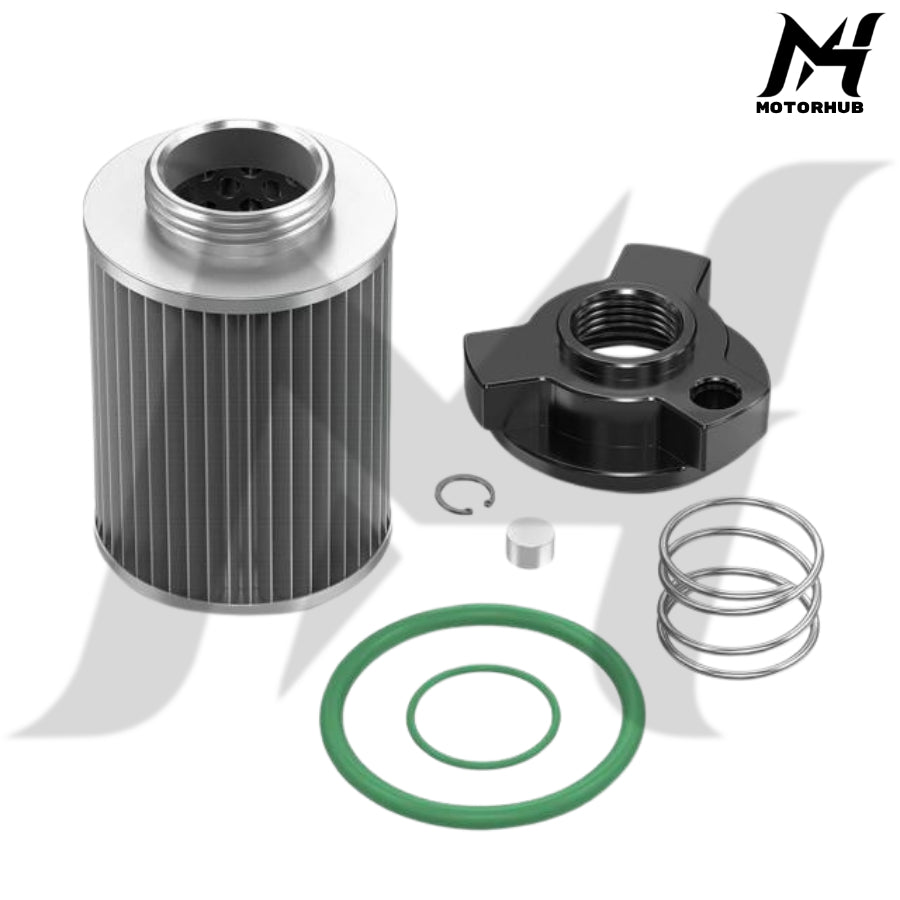 Reusable Magnetic Oil Filter Kit For Harley Road King Tri Electra Street Glide Ultra Limited [Black] MH7700365