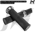 ODI Ruffian V-Twin Lock-On Grip Set (2023+ CVO) [Black-Polish] MH9901067