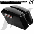 Hard Saddlebags w/ Latch Keys Fit For Harley Street Glide Road King 2014-2023 MH9900214