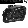 Carbon Fiber Appearance Air Cleaner Intake Filter Kit For Harley M8 Touring 2017-2023 Softail 2018-2024 Gen1 Models [Black] MH99012458