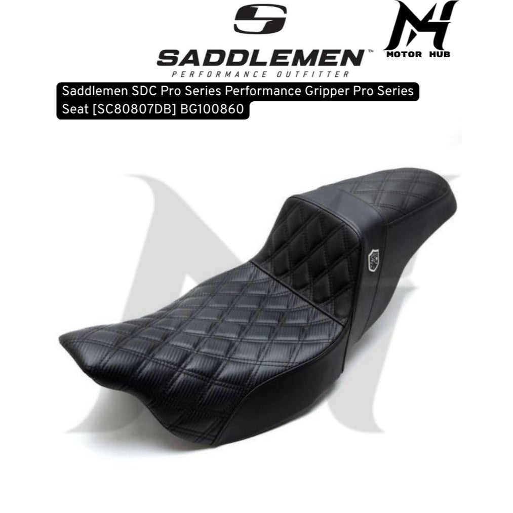 Saddlemen SDC Pro Series Performance Gripper Pro Series Seat [SC80807DB] BG100860