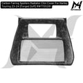 Carbon Fairing Spoilers Radiator Chin Cover For Harley Touring 23-24 [Forged Doff] RW7700281