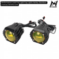 Performance Look Fog Light Fog Lights Harley-Davidson [Yellow] MH9901294