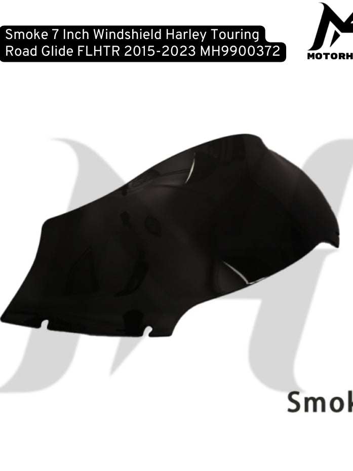 Smoke 7 Inch Windshield Harley Touring Road Glide FLHTR 2014-2023 MH9900372