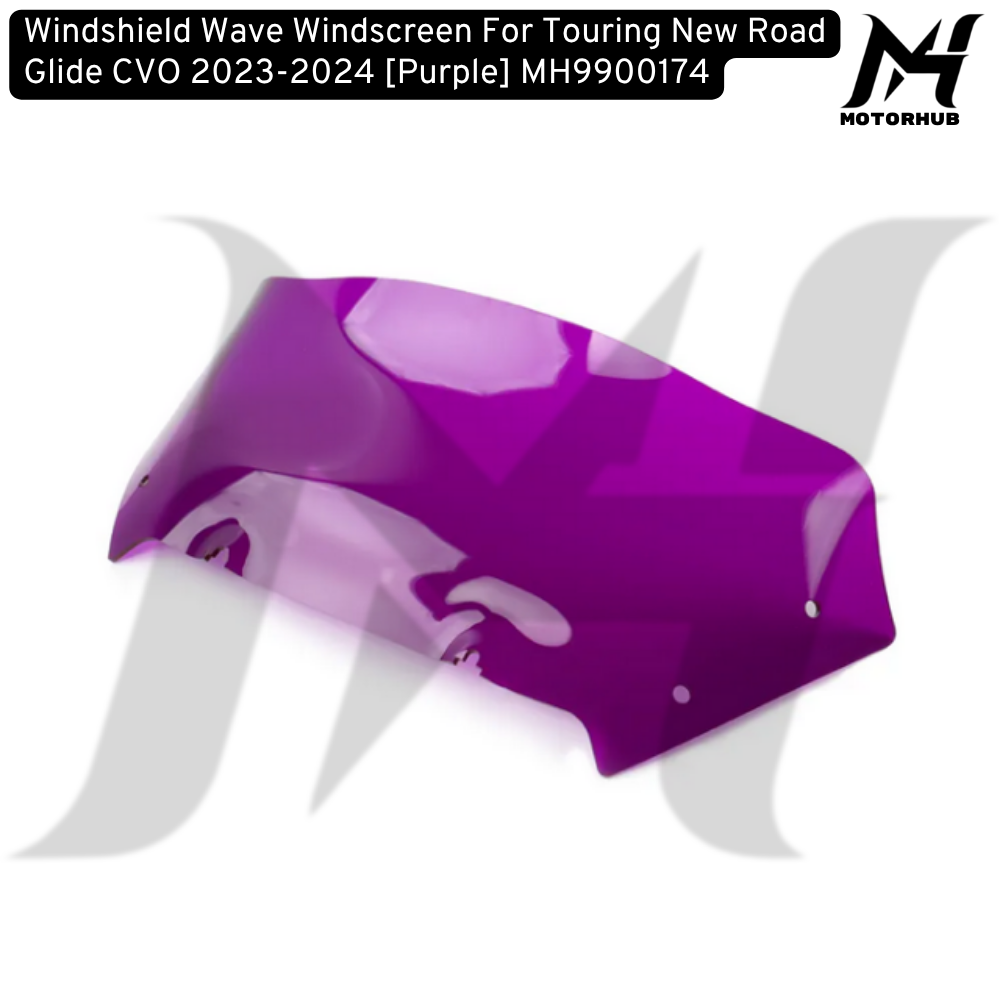 Windshield Wave Windscreen For Touring New Road Glide CVO 2023-2024 [Purple] MH9900174