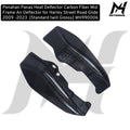 Carbon Fiber Mid Frame Air Deflector for Harley Street Road Glide 2009 -2026  [Standard twill Glossy] MH990006