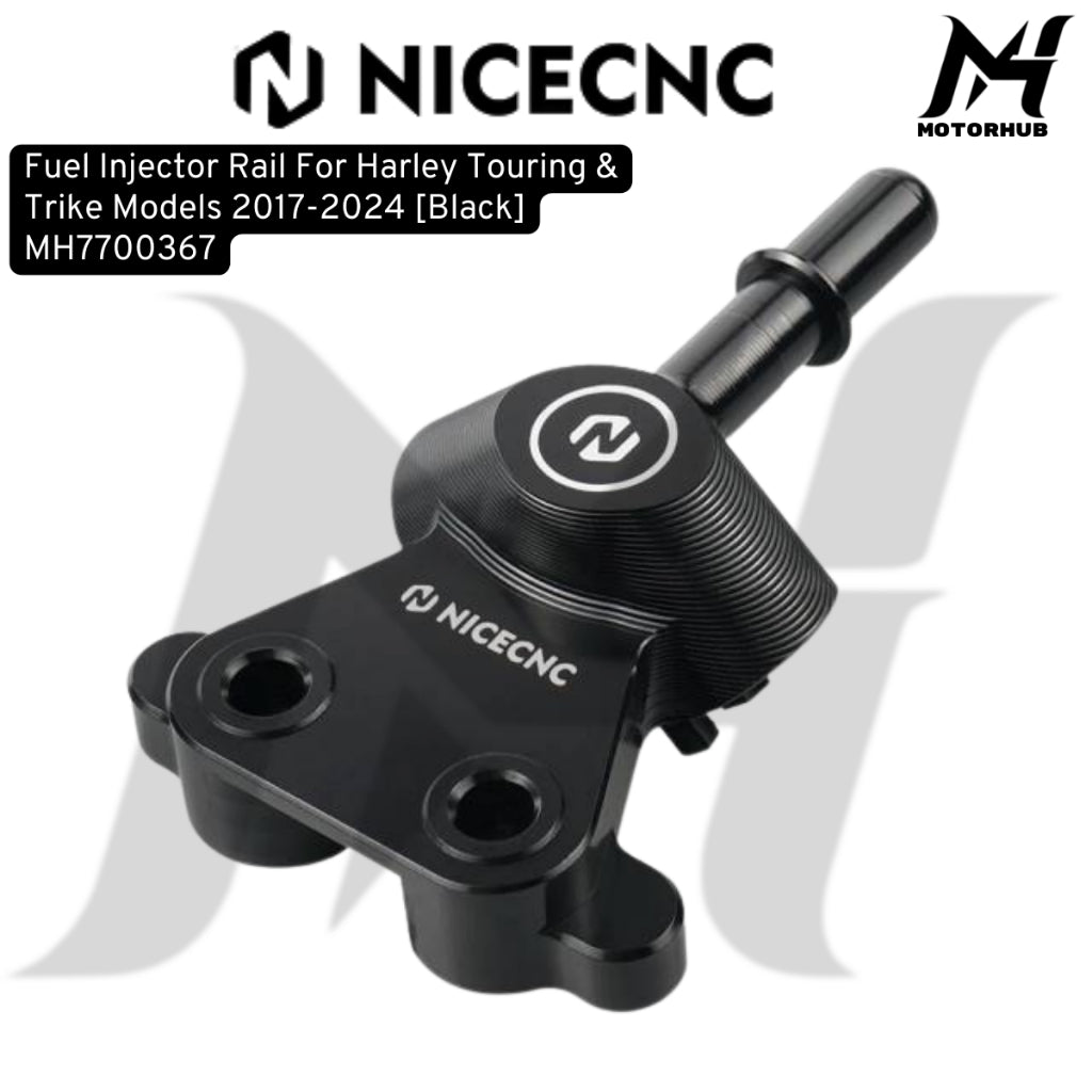 Fuel Injector Rail For Road Glide Street Glide Road King Harley Touring & Trike Models 2017-2024 [Black] MH7700367