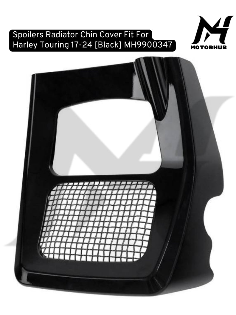 Spoilers Radiator Chin Cover Fit For Harley Touring 17-24 [Black] MH9900347