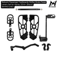 Rebusin Passenger Floorboard Shifter Brake Pedal Levers Set for Harley Touring 2014-2026 [Black] MH99012483
