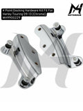 Bracket Tourpack Docking 4 Point Docking Hardware Kit Fit For Harley Touring 2009-2013 [Chrome] MH9900229
