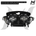 Road Shark Style headlight with bracket kit 2024+ Gen2 Road Glide [White-White] Lampu Road Glide 2024+ Lampu Harley MH9901009