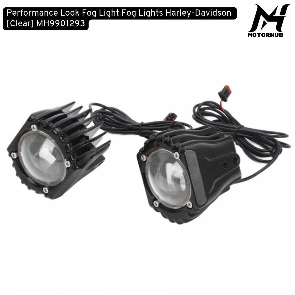 Performance Look Fog Light Fog Lights Harley-Davidson [Clear] MH9901293