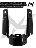 Rear Fender Fascia Road Glide Street Glide Road King With LED Light for Harley Touring Road Glide Street Glide 2014-2023 [Smoke] MH9900265