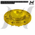 Fuel Tank Cap Vented Oil Gas Tank Cover For Harley Touring 2023-2026 [Gold] MH9901104