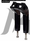 1-1/8 Tapered Fat Bars Pullback Handlebar Risers 10 INCH BG100836