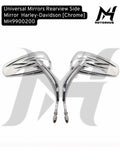 Universal Mirrors Rearview Side Mirror Harley-Davidson [Chrome] MH9900200