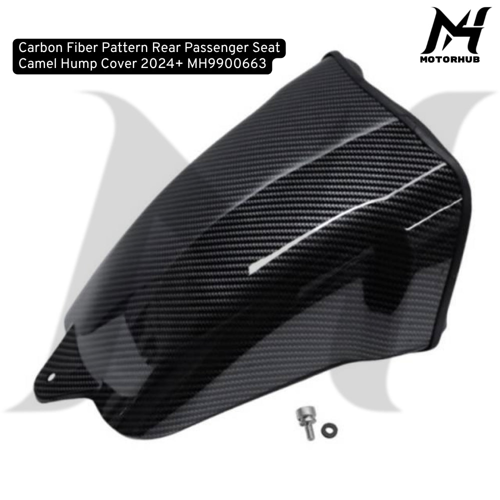 Carbon Fiber Pattern Rear Passenger Seat Camel Hump Cover 2024+ MH9900663