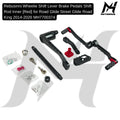 Rebusinni Wheelie Shift Lever Brake Pedals Shift Rod Inner [Red] for Road Glide Street Glide Road King 2014-2026 MH7700374