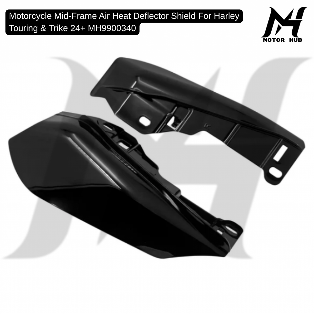 Motorcycle Mid-Frame Air Heat Deflector Shield For Harley Touring & Trike 2024+ MH9900340