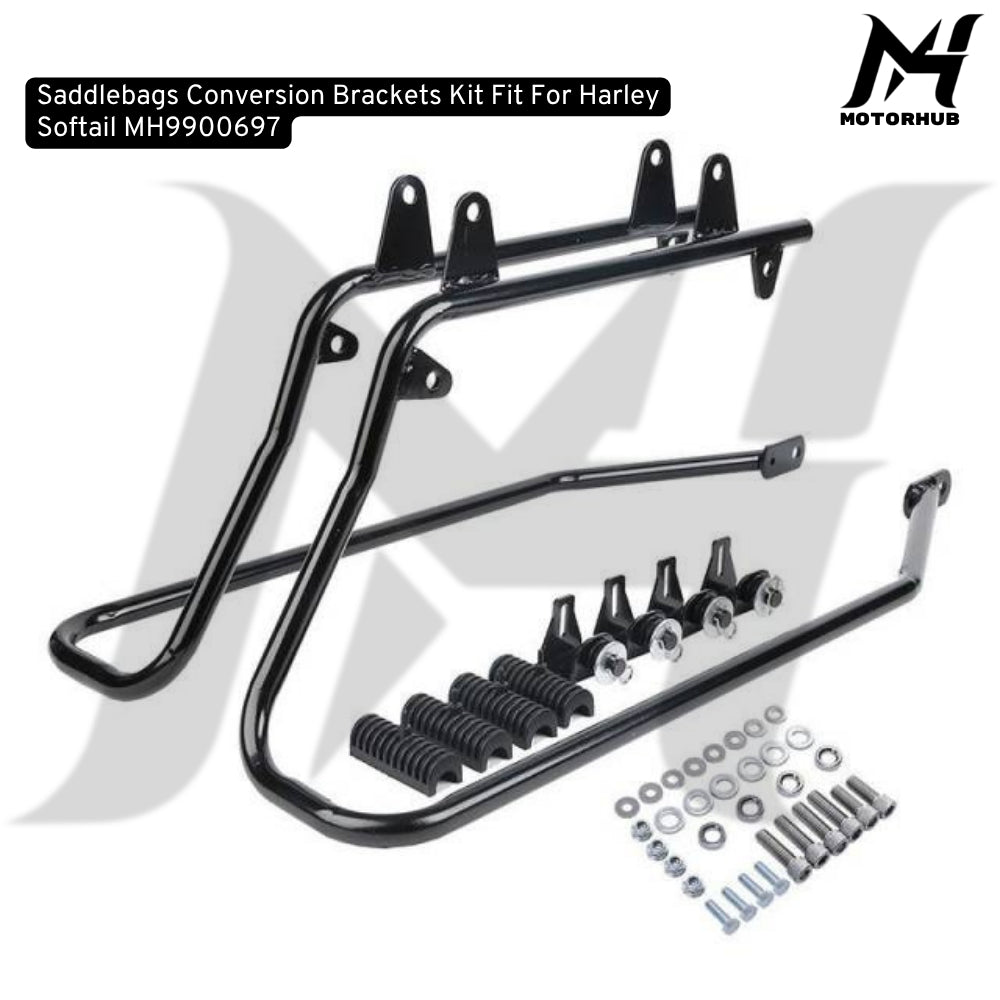 Saddlebags Conversion Brackets Kit Fit For Harley Softail MH9900697