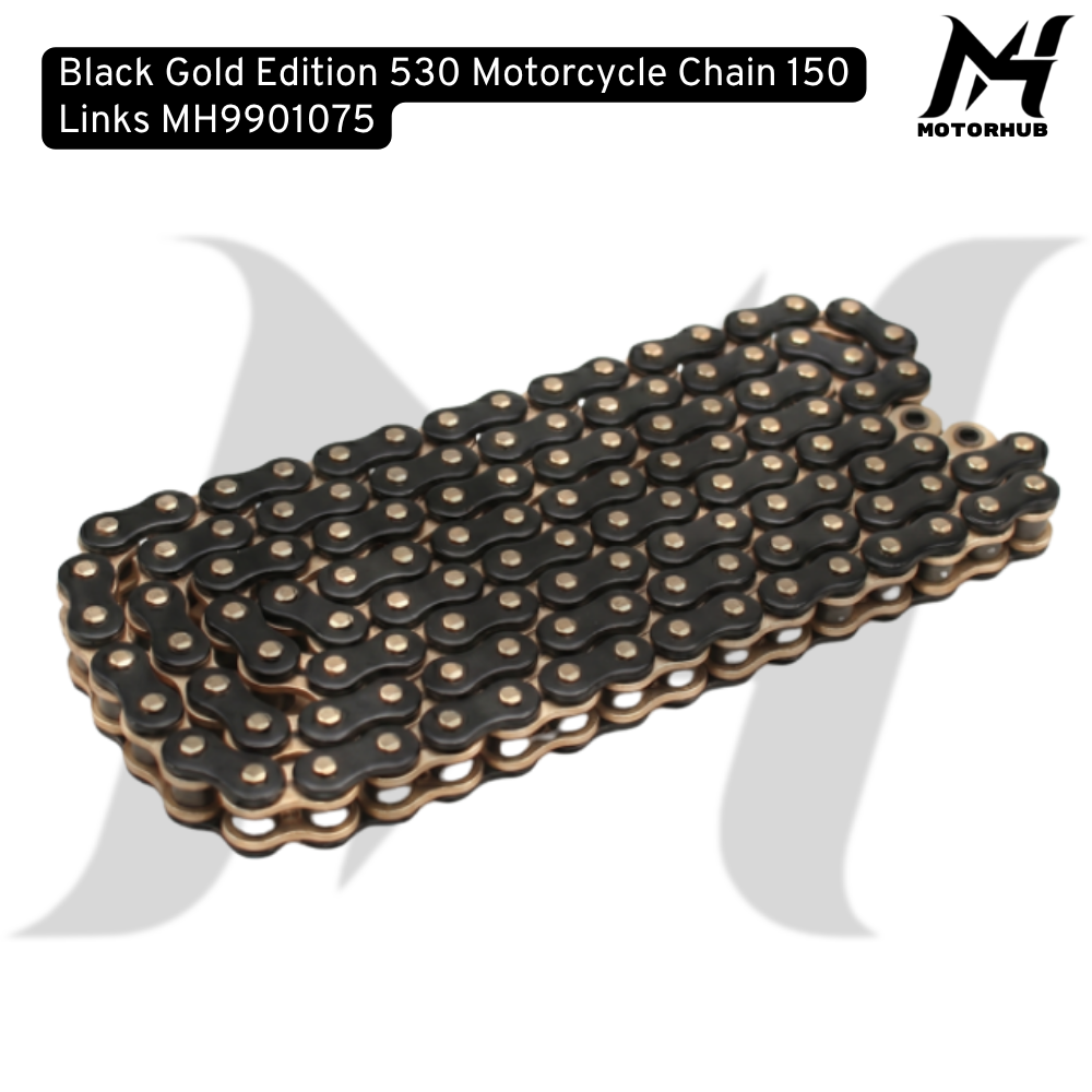 Black Gold Edition 530 Motorcycle Chain 150 Links  MH9901075