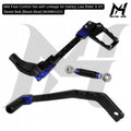 Mid Foot Control Set with Linkage for Harley Low Rider S ST Street Bob [Black-Blue] MH9901021