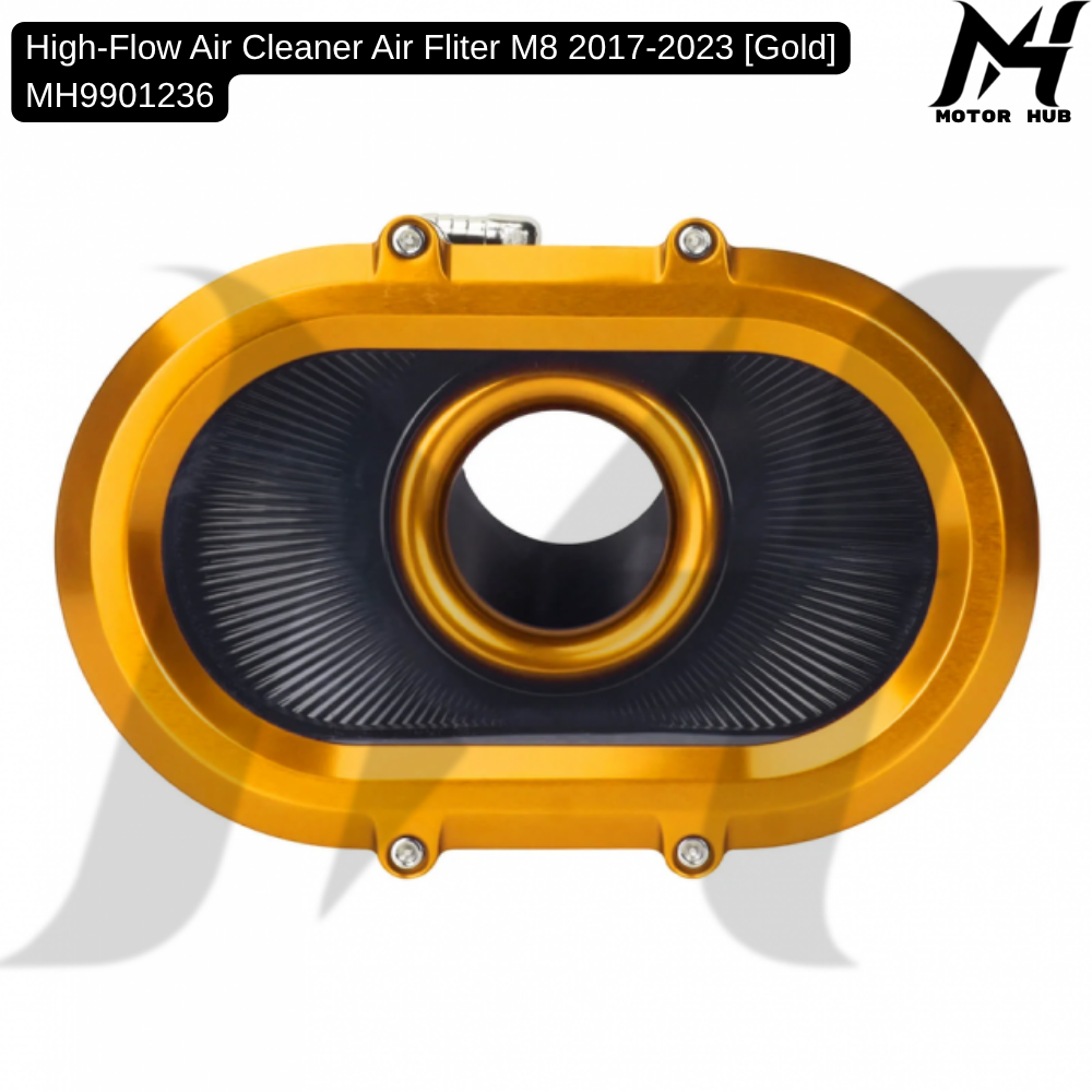High-Flow Air Cleaner Air Fliter M8 2017-2023 [Gold] MH9901236