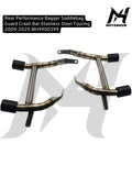 Rear Performance Bagger Saddlebag Guard Crash Bar Stainless Steel Touring 2009-2025 MH9900399