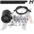 M8 Engine External Breather Kit For Harley Road King Electra Street Glide CVO Road Glide MH9901115