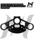 Triple T Harley Touring Top Triple Tree T-Bars Metal Risers Clamp Kits For Harley Touring 2014-Up Road King 2014-Up MH9900268
