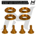 Windshield screws Aluminum 6061 Touring RG 2023 - 2024+ CVO [Gold] MH9900545