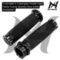 Hand Grip Model RSD 1 Inch Billet V.2 hand grips Throttle Cable Harley Touring Sportster Dyna Softail MH9900987