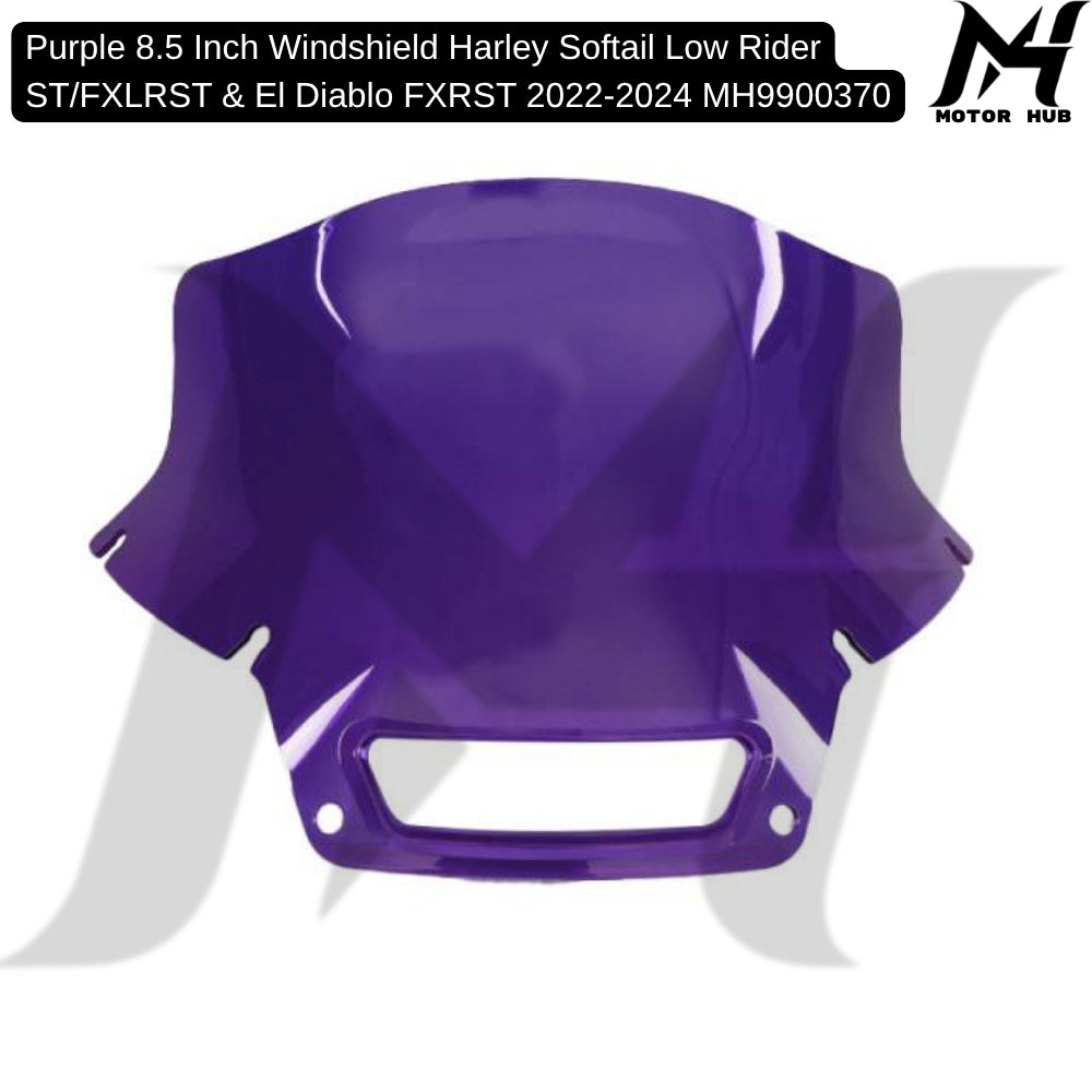 Purple 8.5 Inch Windshield Harley Softail Low Rider ST/FXLRST & El Diablo FXRST 2022-2024 MH9900370