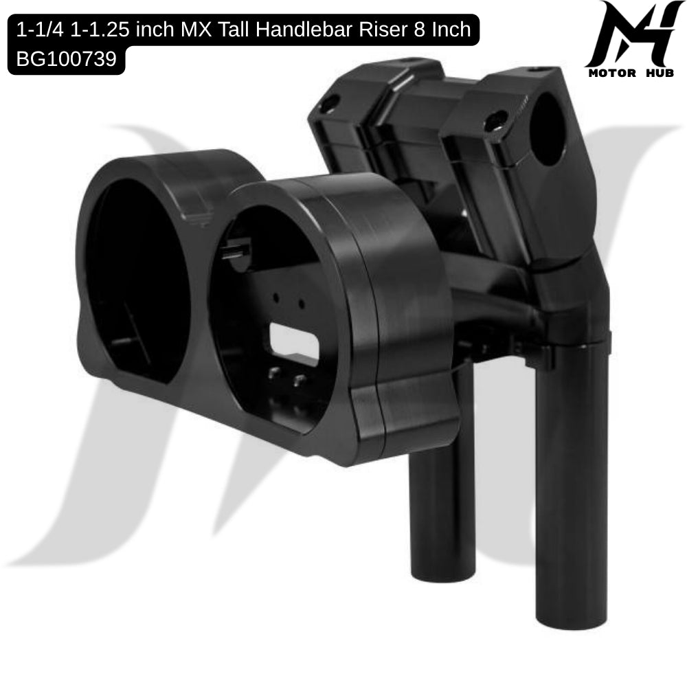 1-1/4 1-1.25 inch MX Tall Handlebar Riser 8 Inch BG100739