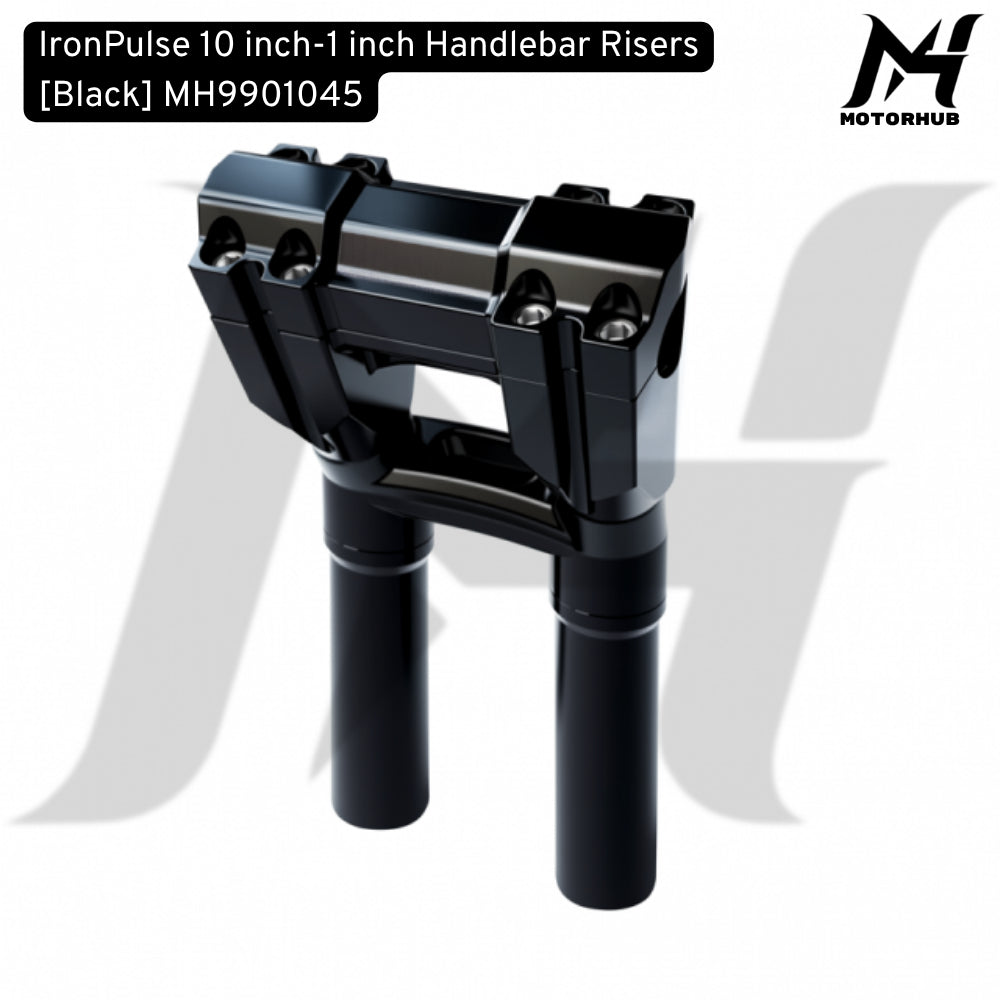 IronPulse 10 inch-1 inch Handlebar Risers [Black] Riser 10 inch MH9901045