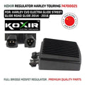 KOXIR REGULATOR HARLEY TOURING FOR HARLEY TOURING CVO ELECTRA GLIDE STREET GLIDE ROAD GLIDE 2014 - 2016 74700021