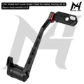 CNC Brake Arm Lever Brake Pedal for Harley Touring 08-13 [Black-Red] MH9901023