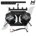 Road Shark Style headlight with bracket kit 2014-2023 Road Glide [Black] BD MH9900951