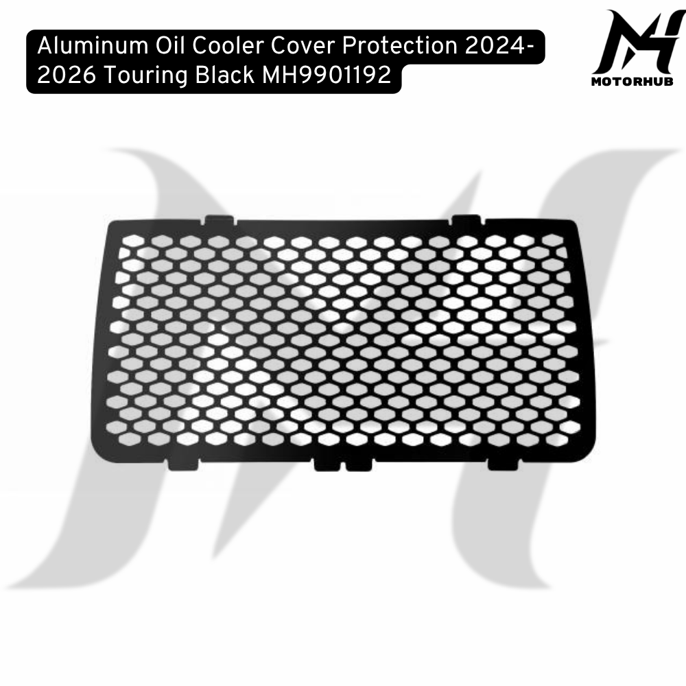 Aluminum Oil Cooler Cover Protection 2024-2026 Touring Black MH9901192